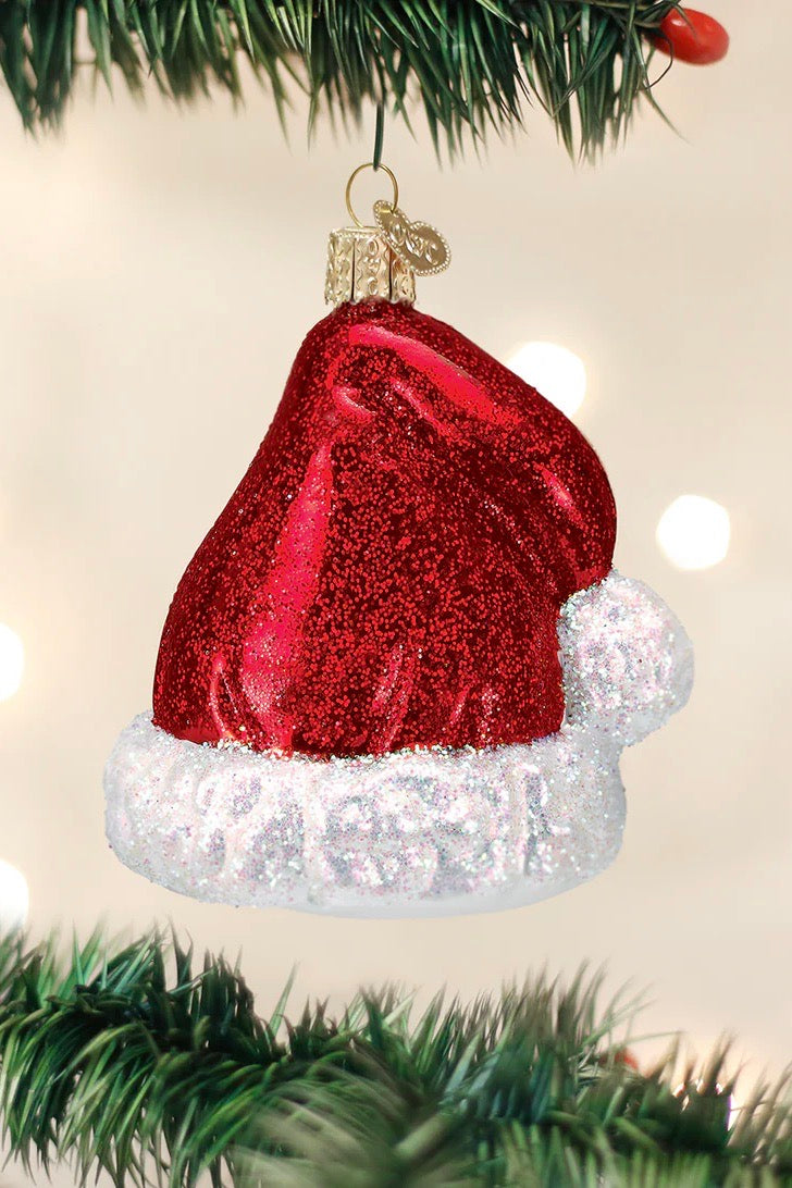 SANTA HAT ORNAMENT