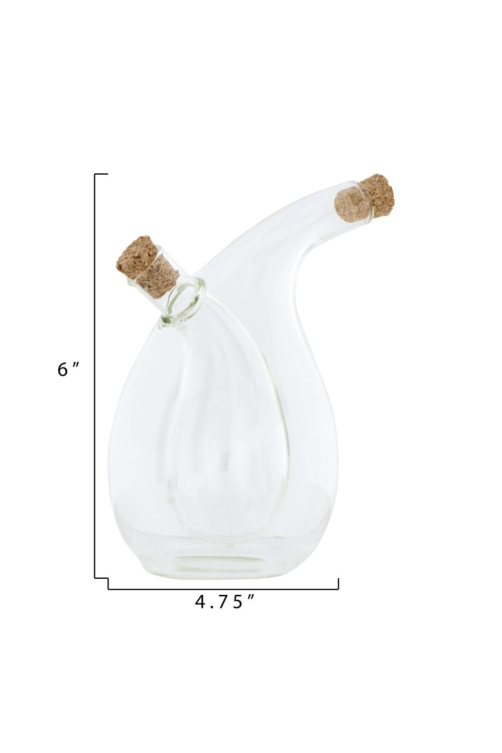 OIL AND VINEGAR CRUET W/ CORK STOPPERS (IN STORE PICK UP ONLY)