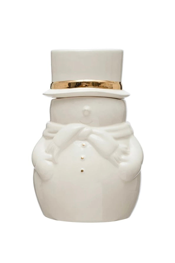 SNOWMAN COOKIE JAR