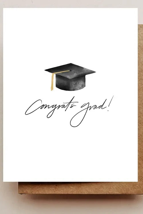 CONGRATS GRAD CARD