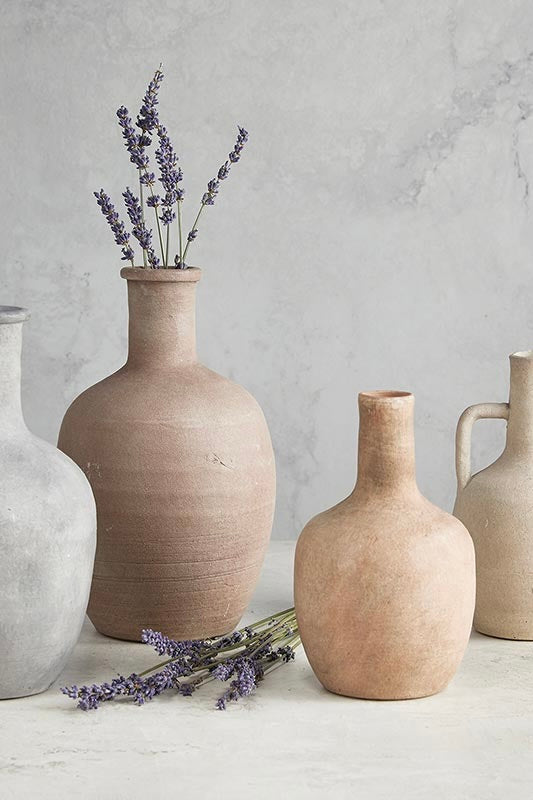 TAUPE TERRACOTTA VASE