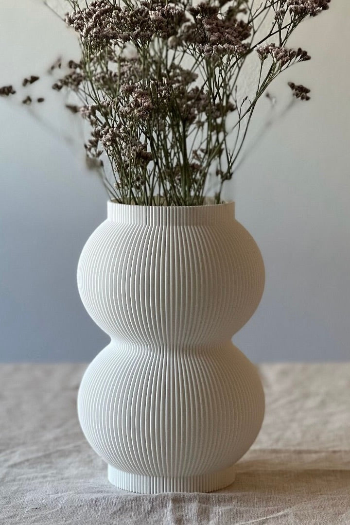 CAROUSEL VASE - WHITE