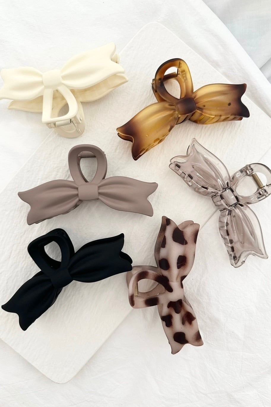 BOW TIE HAIR CLIPS