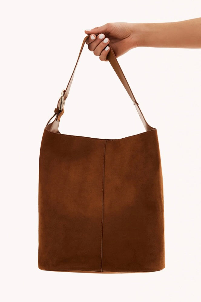 BILLINI - CALI BAG - TAN SUEDE