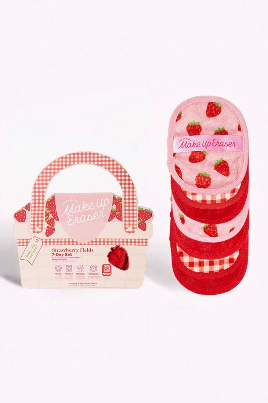 STRAWBERRY FEILDS - 7 DAY SET MAKEUP ERASER