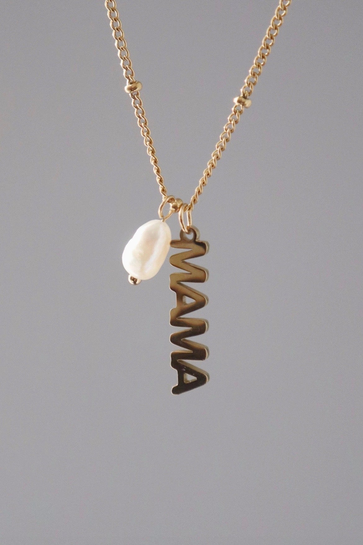 JESSA JEWELRY - MAMA PEARL NECKLACE