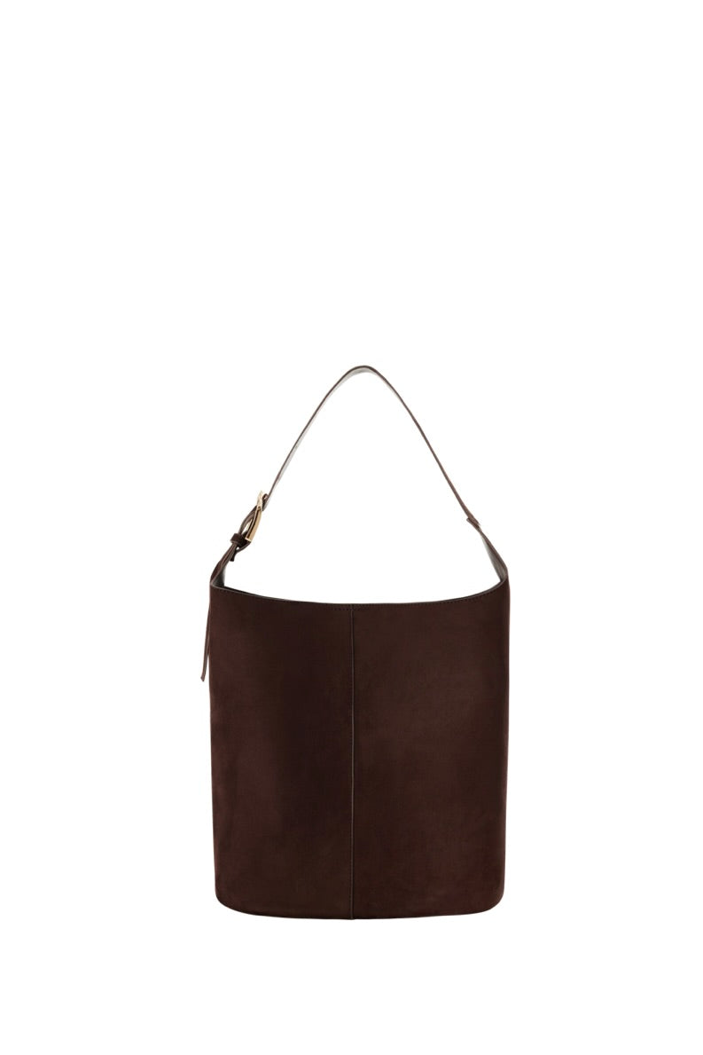 BILLINI - CALI BAG - CHOCOLATE SUEDE