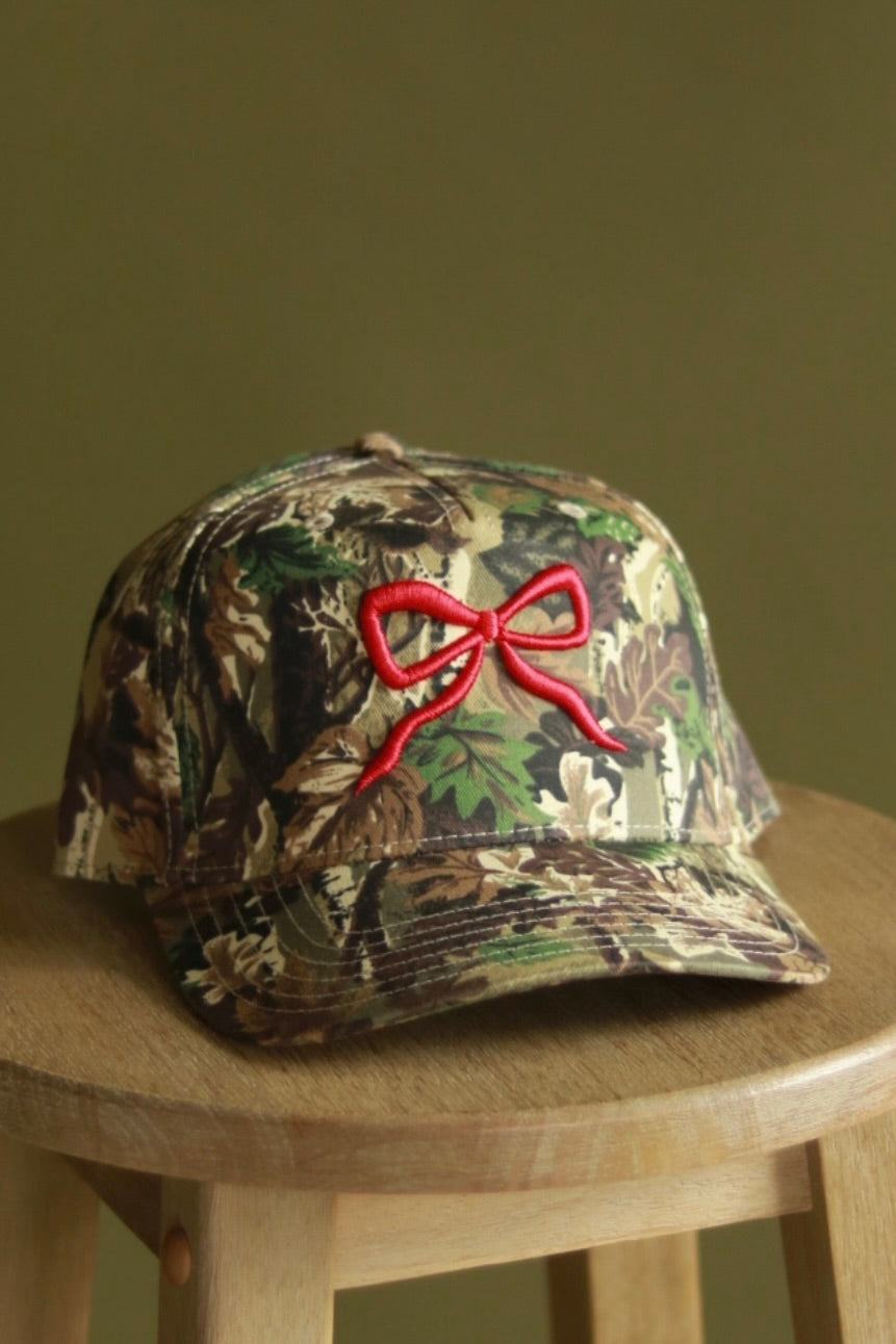 CAMO BOW HAT