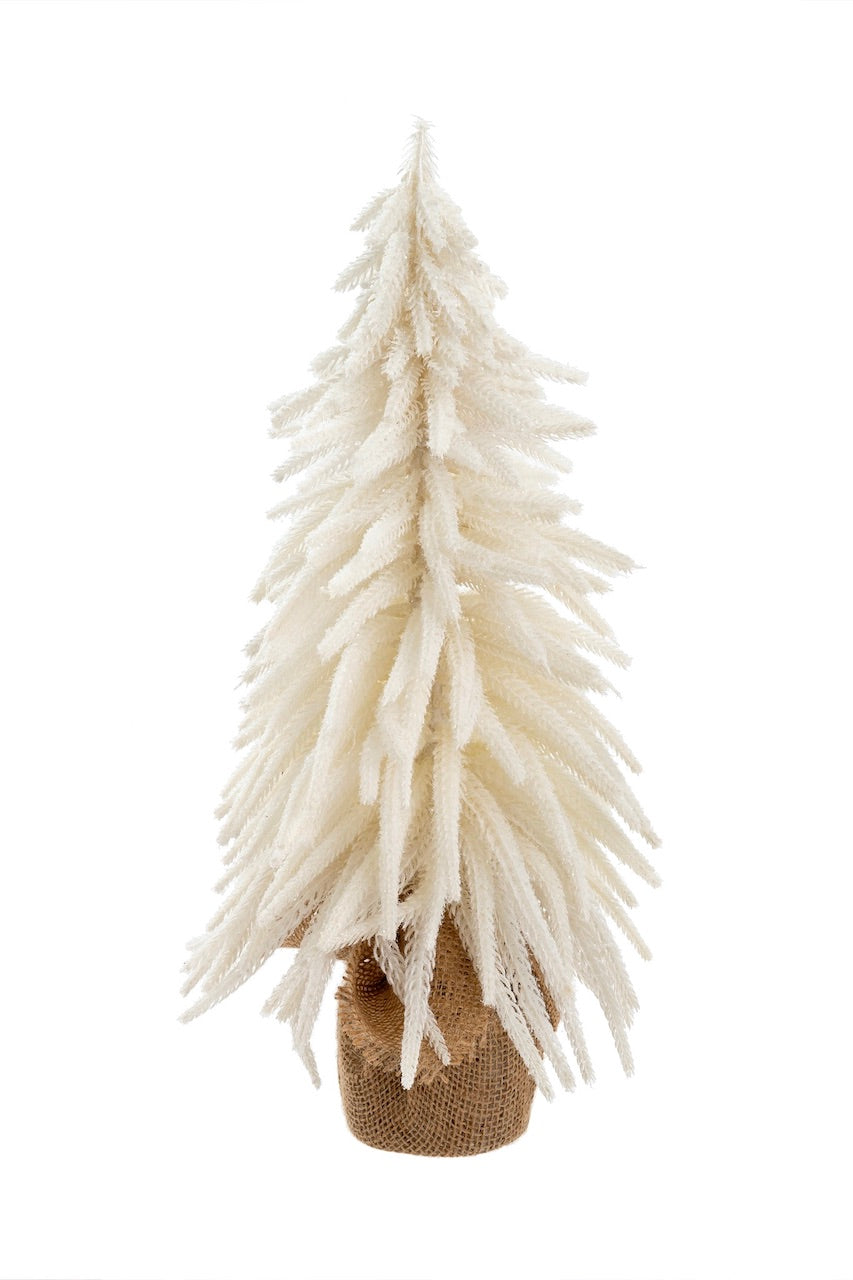 HØM - FESTIVE FIR TREE - WHITE SPARKLE