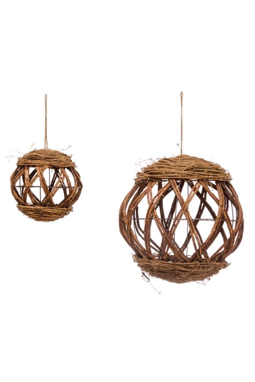 HØM - RATTAN BALL ORNAMENT (IN STORE PICK-UP ONLY)