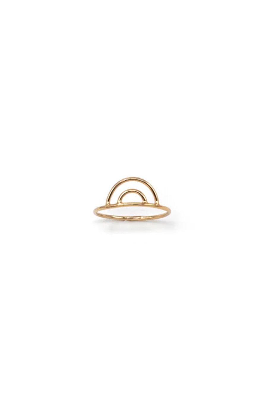 MAY MARTIN - HALF MOON RING