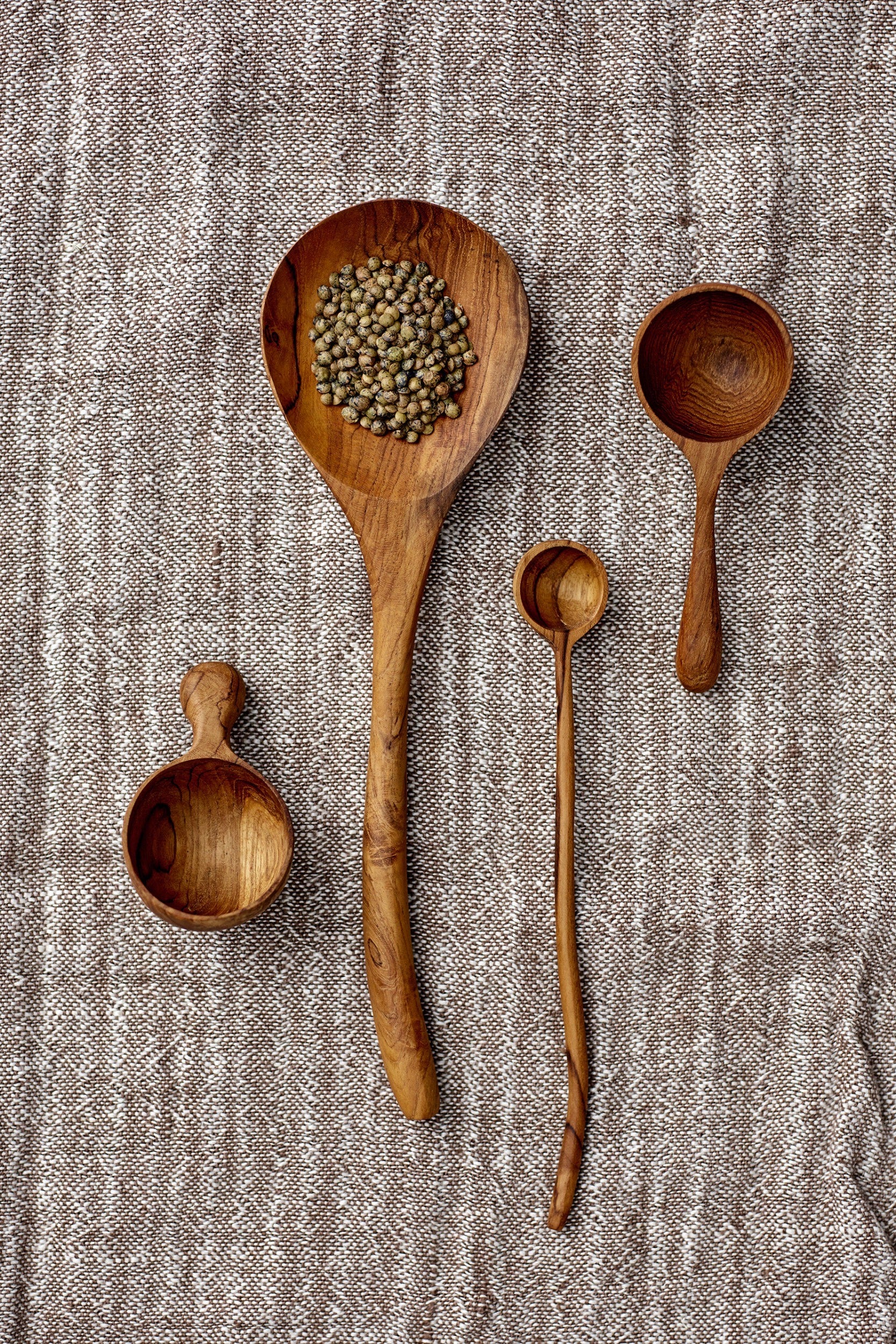 TEAK WOOD SPOON