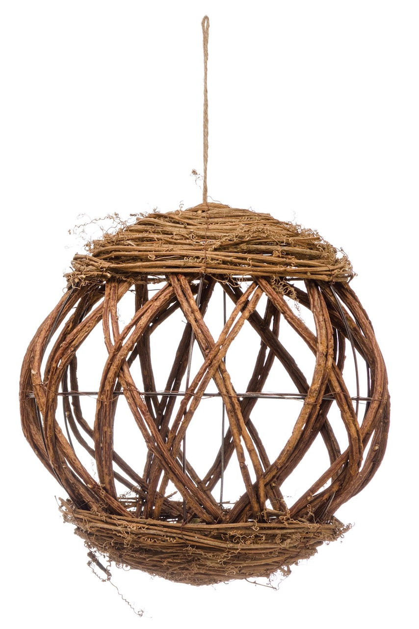 HØM - RATTAN BALL ORNAMENT (IN STORE PICK-UP ONLY)