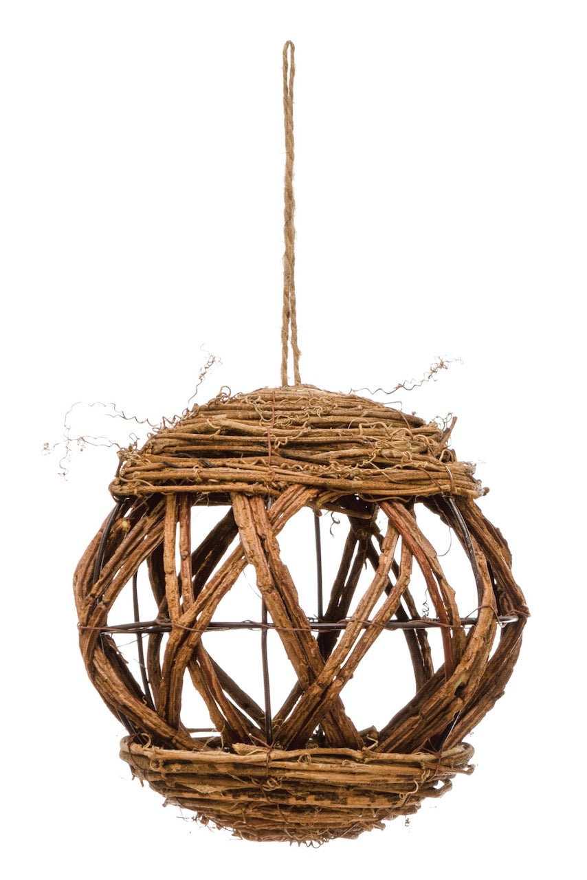 HØM - RATTAN BALL ORNAMENT (IN STORE PICK-UP ONLY)