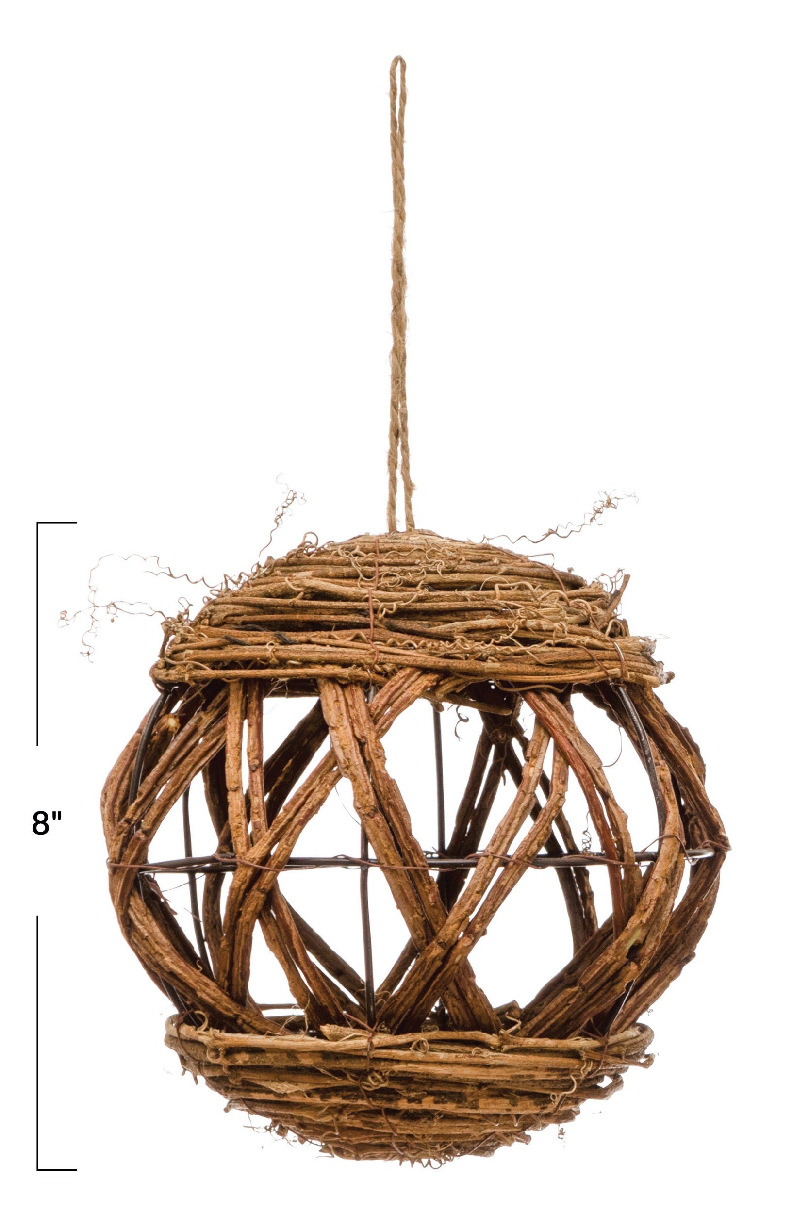 HØM - RATTAN BALL ORNAMENT (IN STORE PICK-UP ONLY)